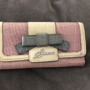 Pink Guess Wallets